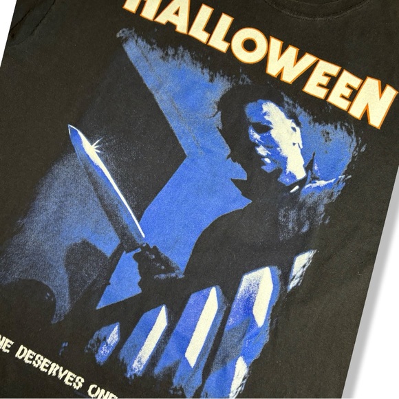 Vintage Halloween Michael Myers T-Shirt - Picture 4 of 6